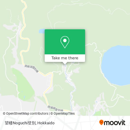 望楼Noguchi登別 map
