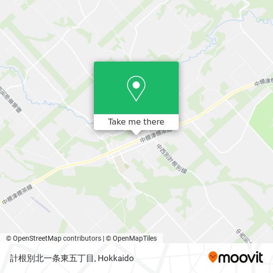計根別北一条東五丁目 map
