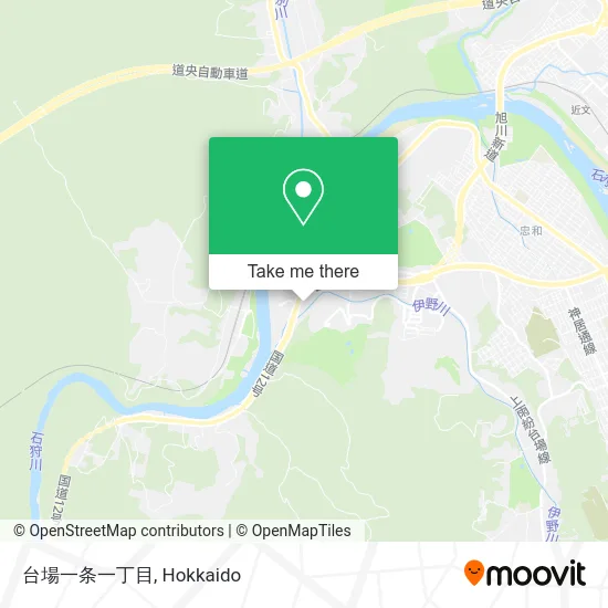 Daiba First Chome First map