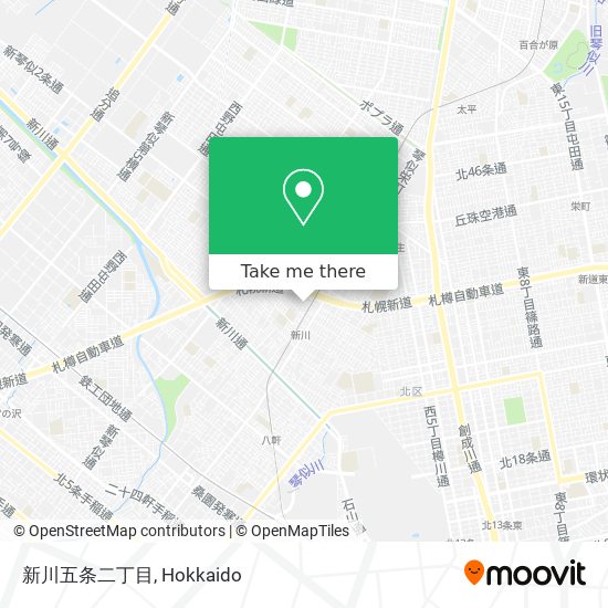 新川五条二丁目 map