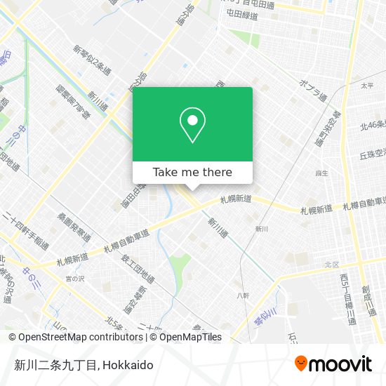 新川二条九丁目 map