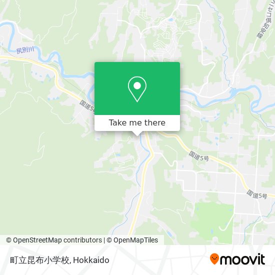 町立昆布小学校 map