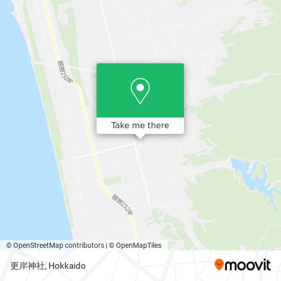 更岸神社 map