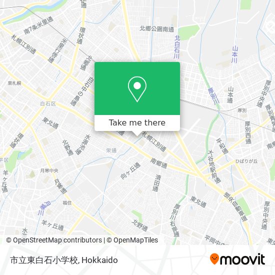 市立東白石小学校 map