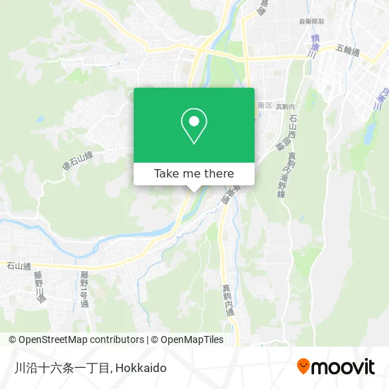 川沿十六条一丁目 map