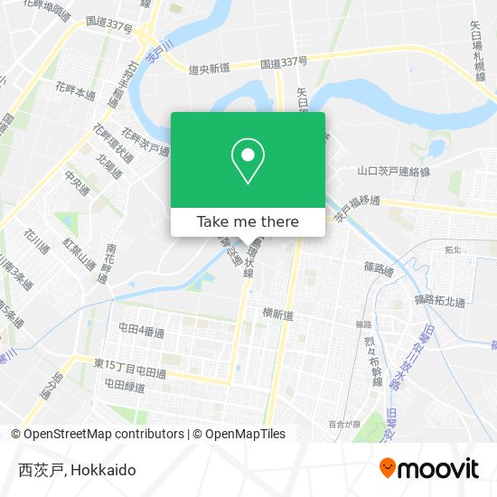 西茨戸 map