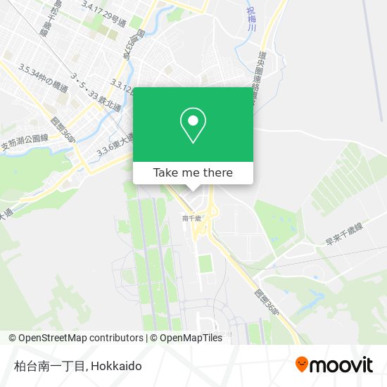 柏台南一丁目 map