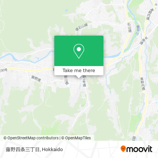 藤野四条三丁目 map