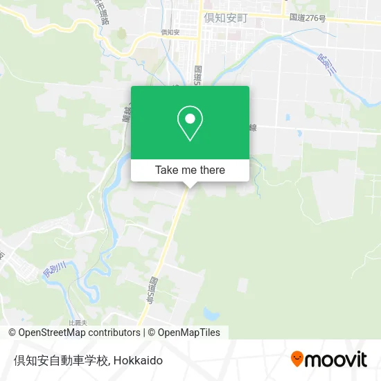 倶知安自動車学校 map