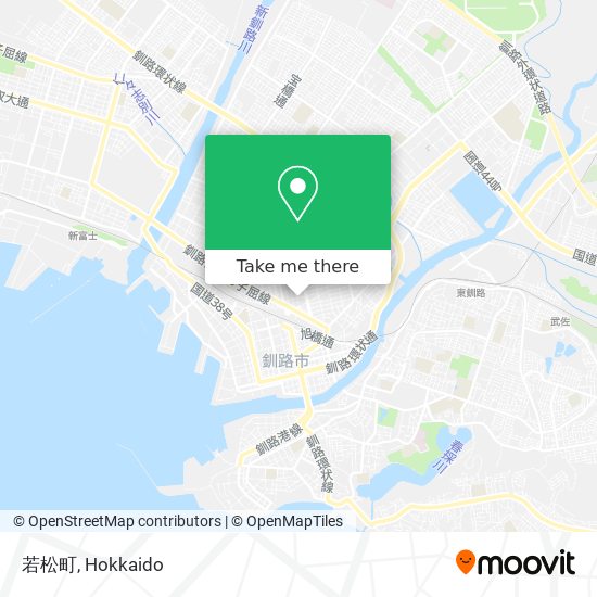 若松町 map