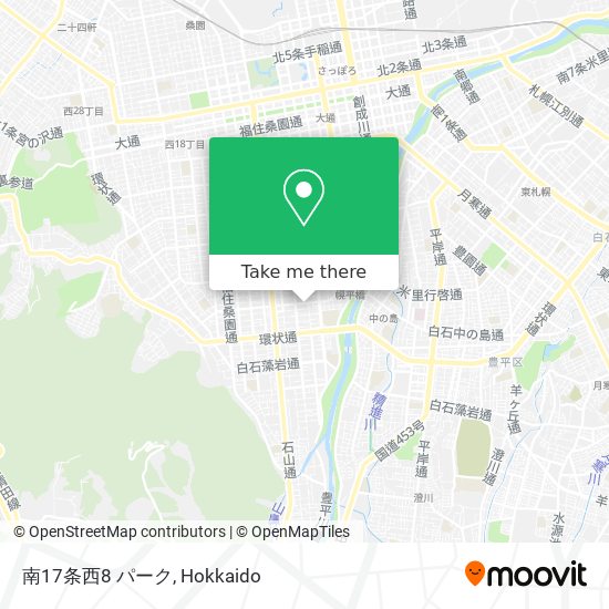 南17条西8 パーク map
