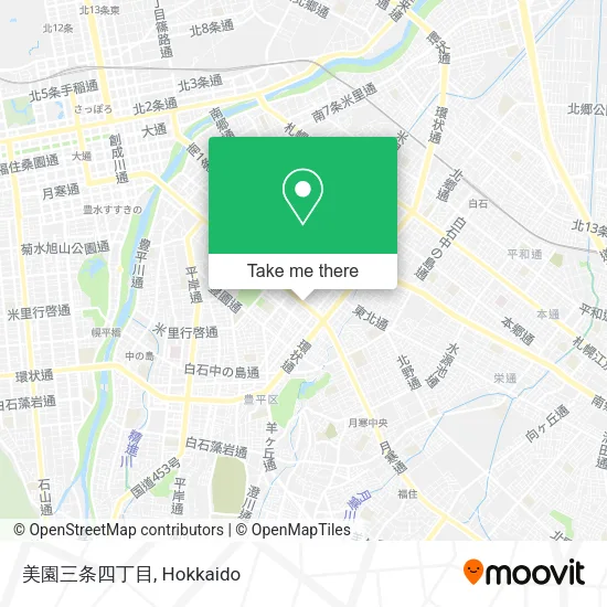 美園三条四丁目 map