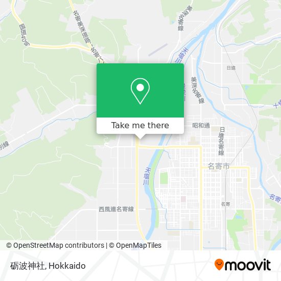 砺波神社 map