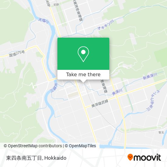 東四条南五丁目 map