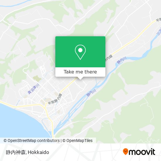 静内神森 map
