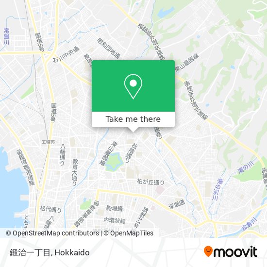 鍛治一丁目 map