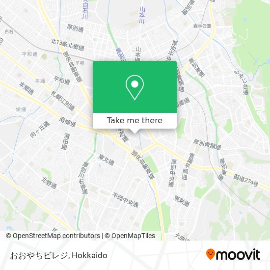 おおやちビレジ map