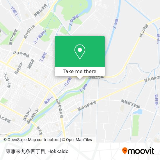 東雁来九条四丁目 map