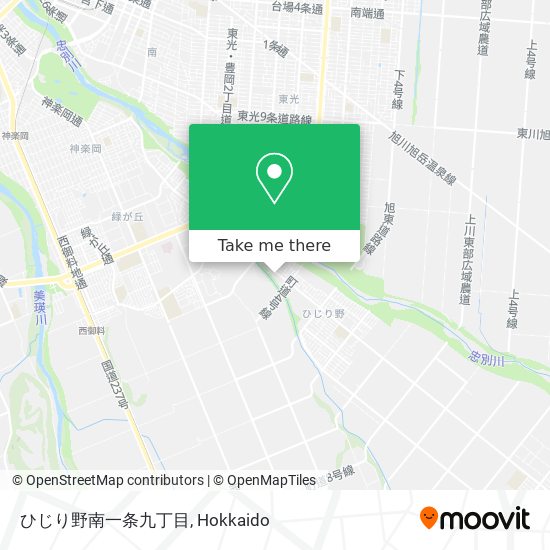 ひじり野南一条九丁目 map