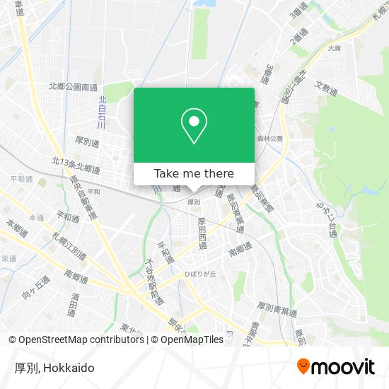 厚別 map