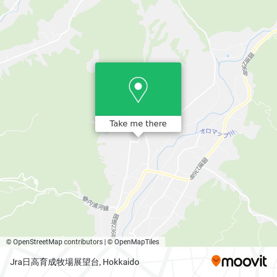 Jra日高育成牧場展望台 map