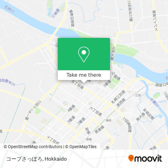 コープさっぽろ map