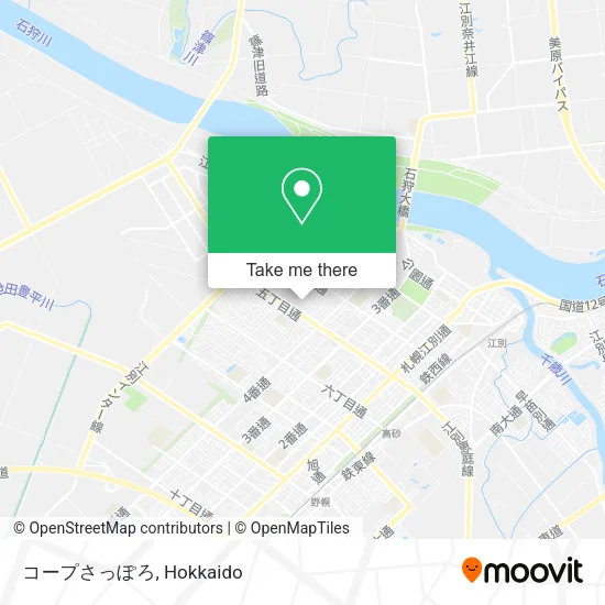 コープさっぽろ map