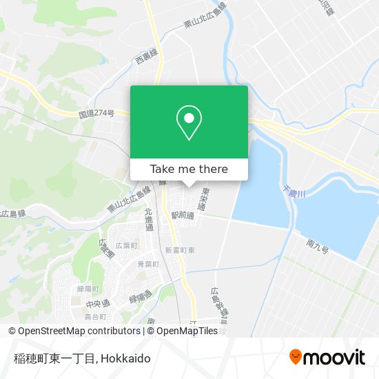 稲穂町東一丁目 map