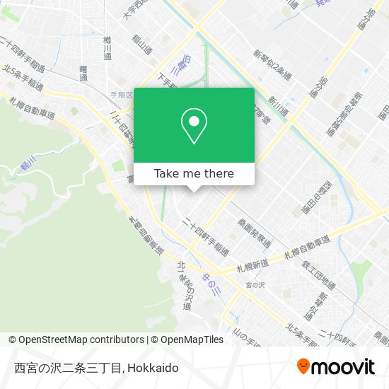 西宮の沢二条三丁目 map