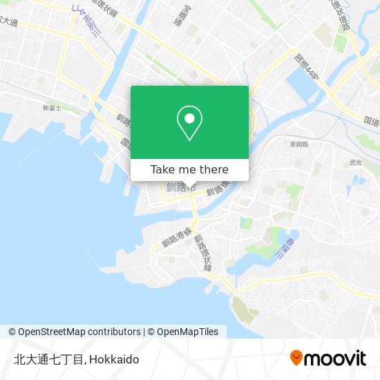 北大通七丁目 map