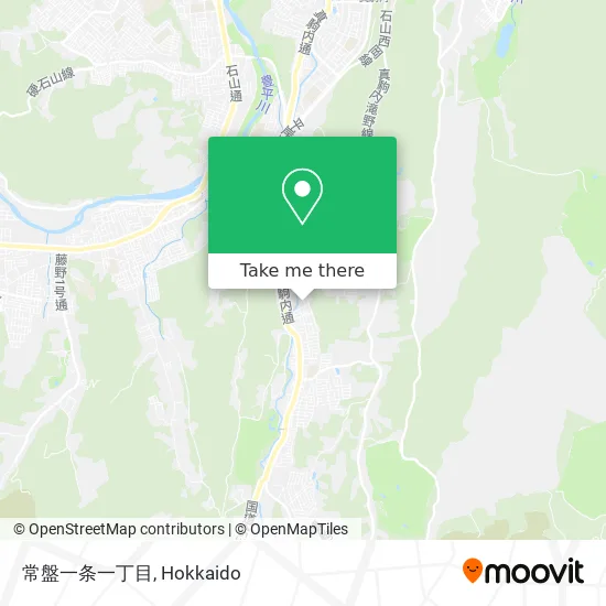 常盤一条一丁目 map