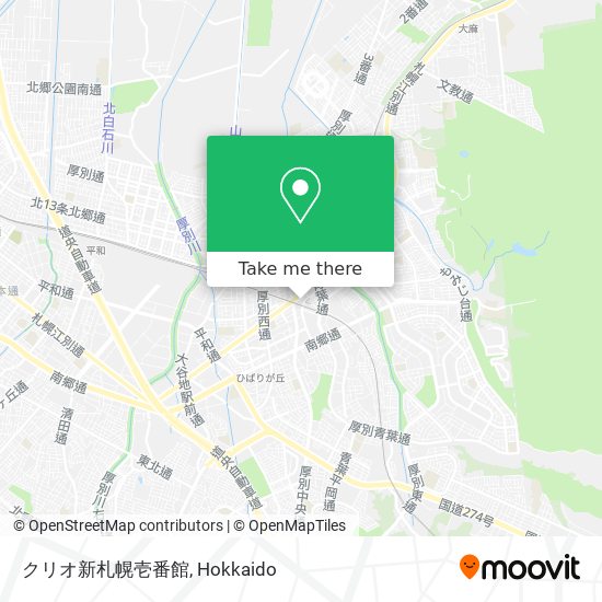 クリオ新札幌壱番館 map