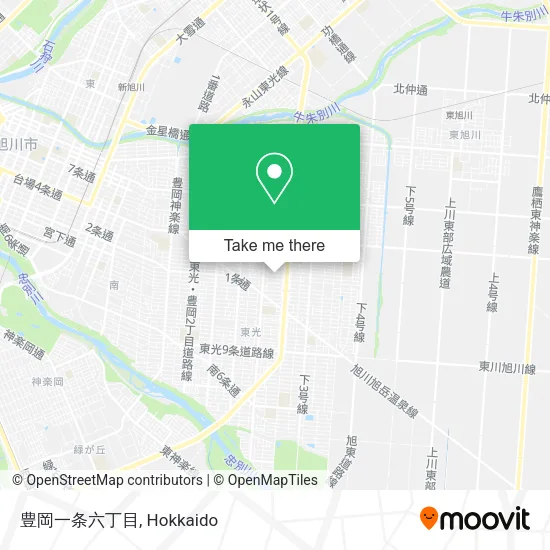 豊岡一条六丁目 map