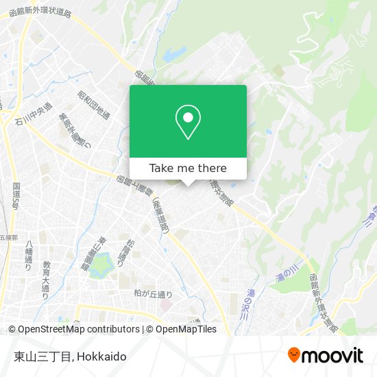 東山三丁目 map