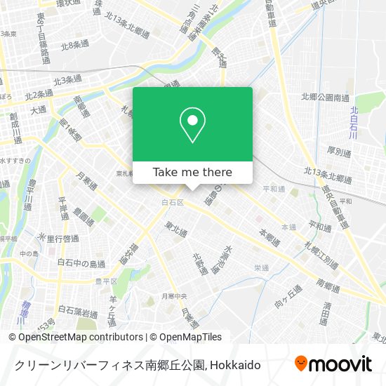 クリーンリバーフィネス南郷丘公園 map