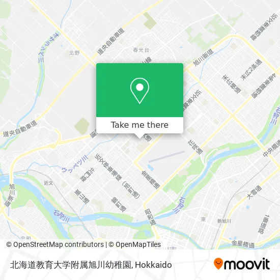 北海道教育大学附属旭川幼稚園 map