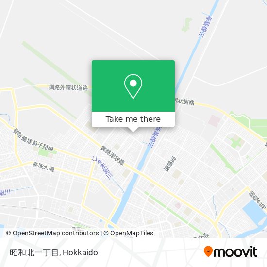 昭和北一丁目 map