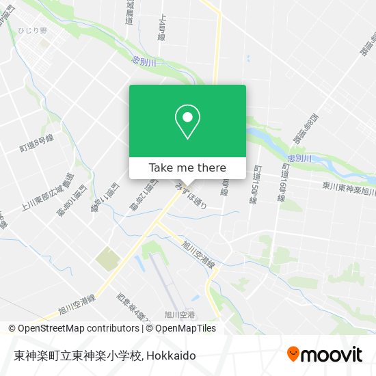 東神楽町立東神楽小学校 map