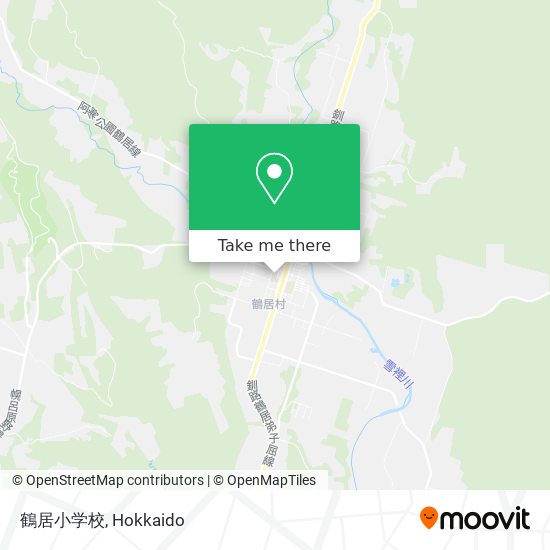 鶴居小学校 map