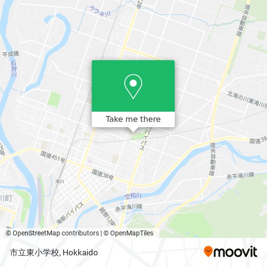 市立東小学校 map