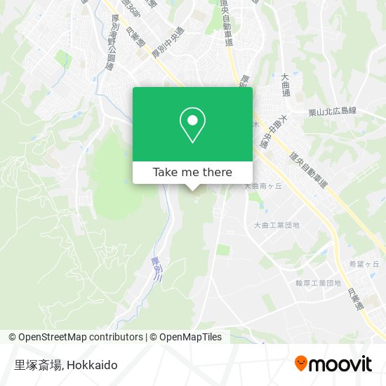 里塚斎場 map