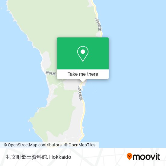 礼文町郷土資料館 map