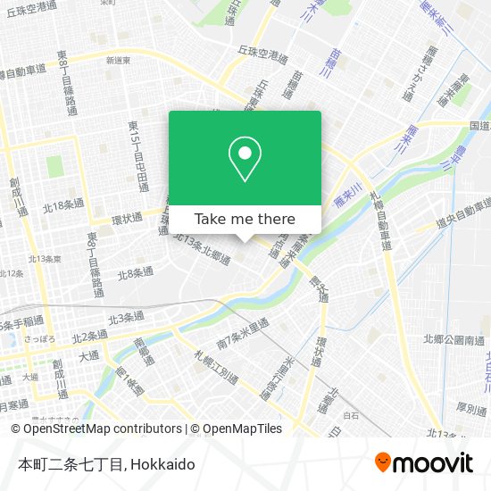 本町二条七丁目 map