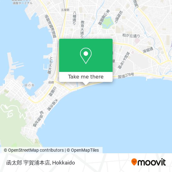 函太郎 宇賀浦本店 map