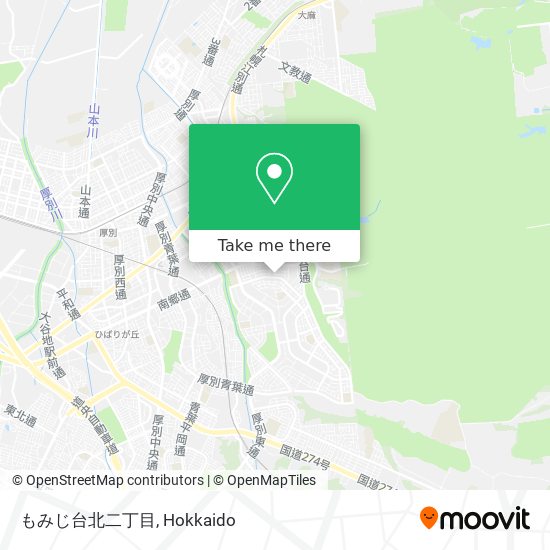 もみじ台北二丁目 map