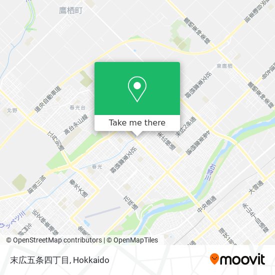 末広五条四丁目 map