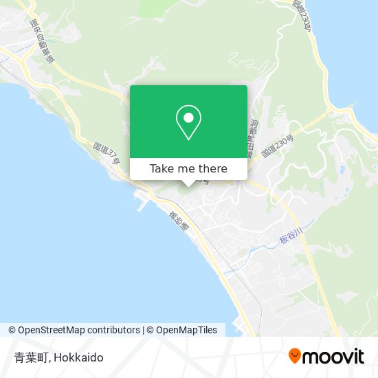 青葉町 map