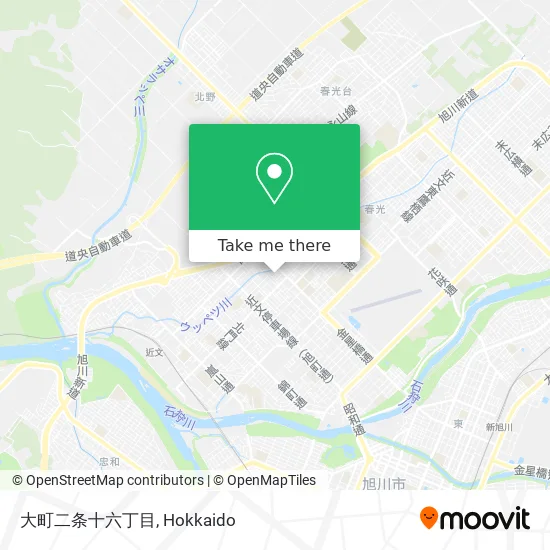 大町二条十六丁目 map