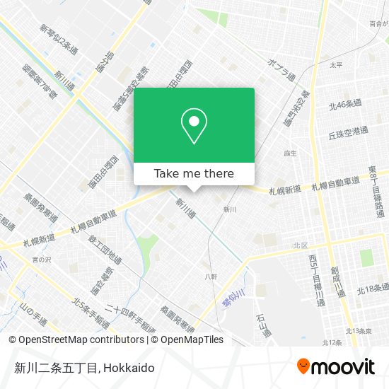 新川二条五丁目 map