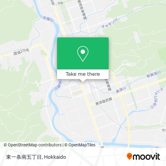 東一条南五丁目 map